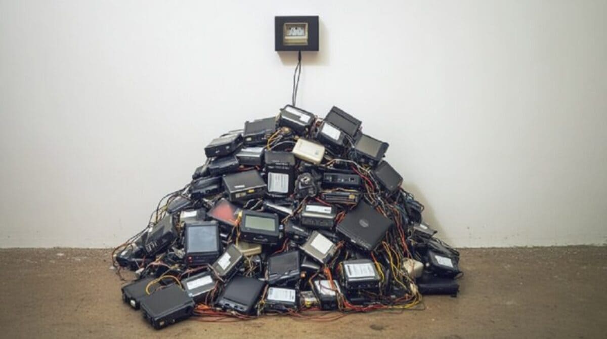 Hij verzamelt laptopbatterijen sinds 2016