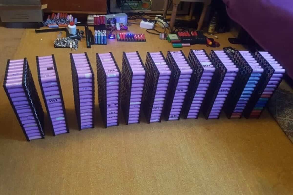 Hij verzamelt laptopbatterijen sinds 2016