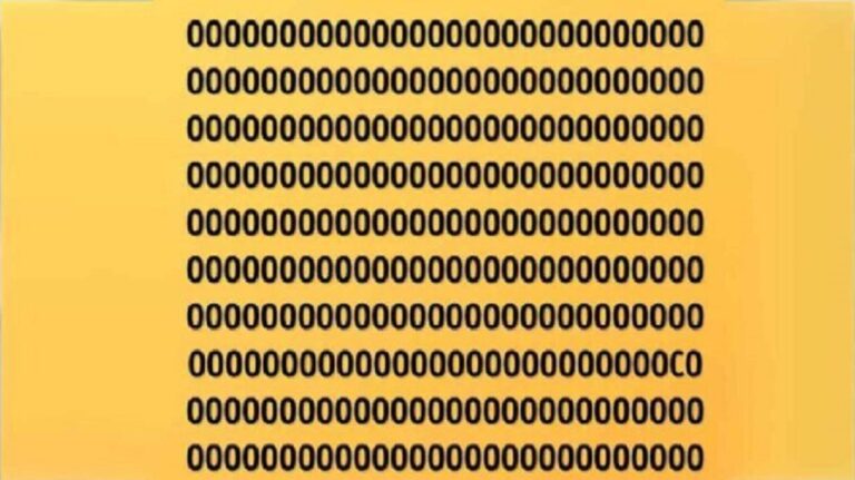 Kun jij de letter C hier vinden