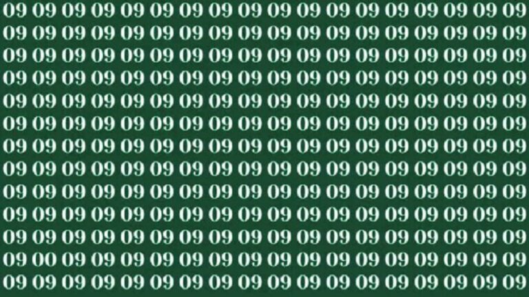 Kun jij het getal 00