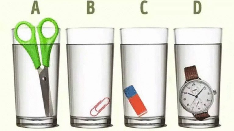 Welk glas bevat water